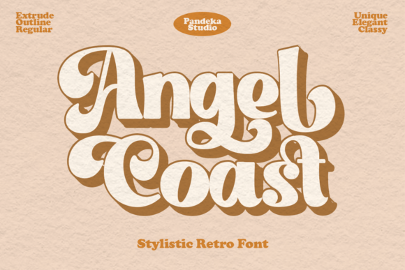 Angel Coast: A Retro Serif Font for Bold Digital Campaigns