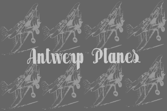 Antwerp Planes: A Font for Vintage Vibe and Modern Branding