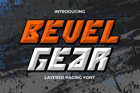 Bevel Gear: A Font That Adds Depth to Your Handmade Creations