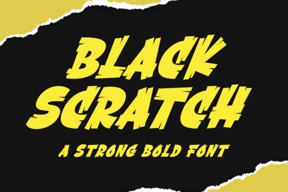 Black Scratch: A Font That Elevates Branding