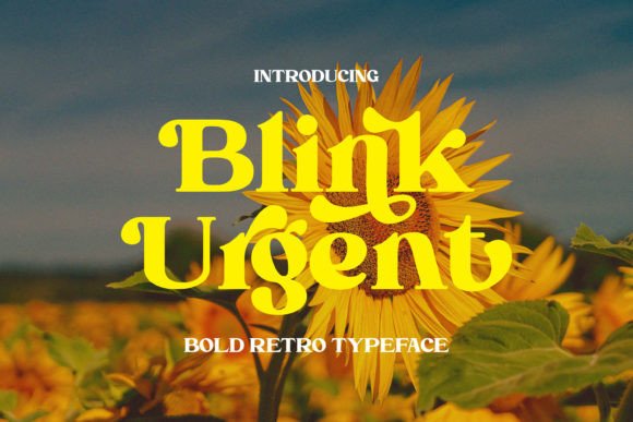 Blink Urgent: A Bold Font for Impactful Digital Design