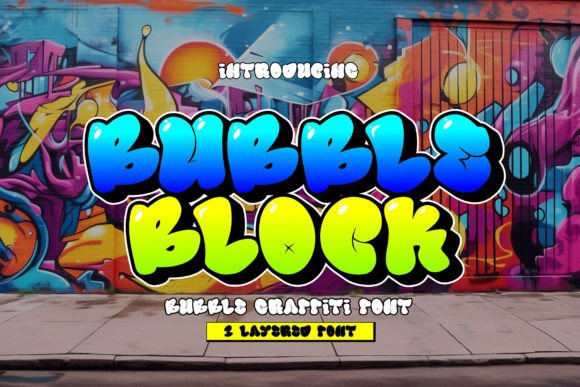 Bubble Block: A Versatile Display Font for Editorial Design