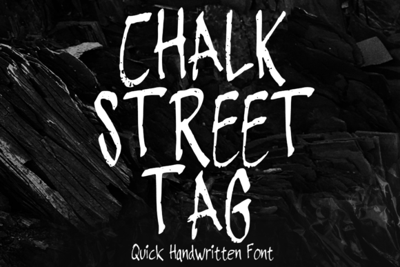 Chalk Street Tag: A Handwritten Font for Editorial Expression