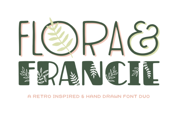 Flora Francie: A Display Font for Bold Web Design