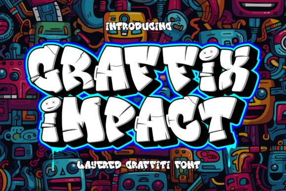 Graffix Impact: A Font That Adds Depth to Your Craft