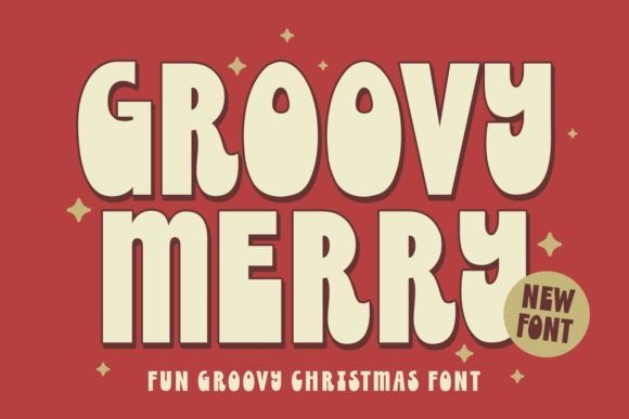 Groovy Merry: A Display Font for Web Design and Brand Identity