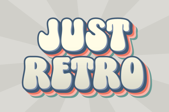 Just Retro: A Font That Speaks to the Heart of Editorial Design