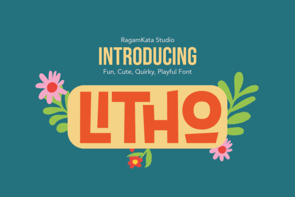 Litho: A Display Font That Adds Charm to Editorial Design