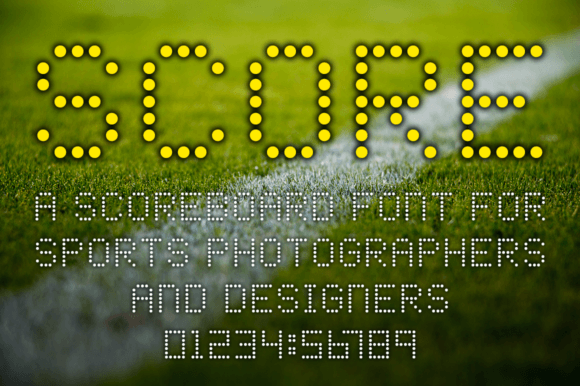Score: A Font That Scores Big for Brand Identity
