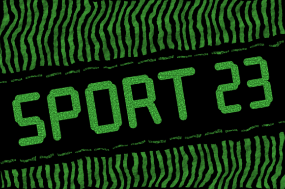 Sport 23: A Bold Display Font for Editorial Design