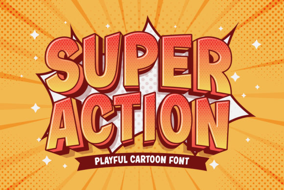 Super Action: The Perfect Display Font for Creative Crafters