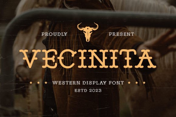 Vecinita: The Font That Brings the West to Your Creations