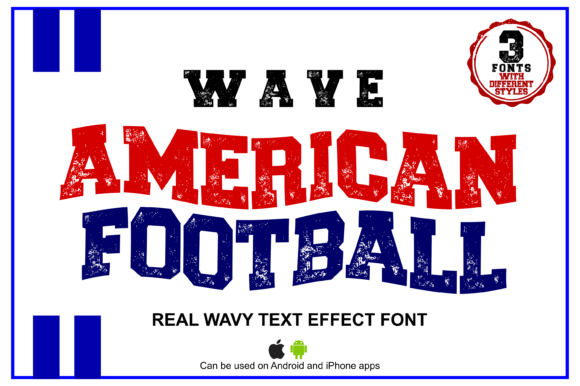 Wave American Football: The Font That Elevates Your Brand